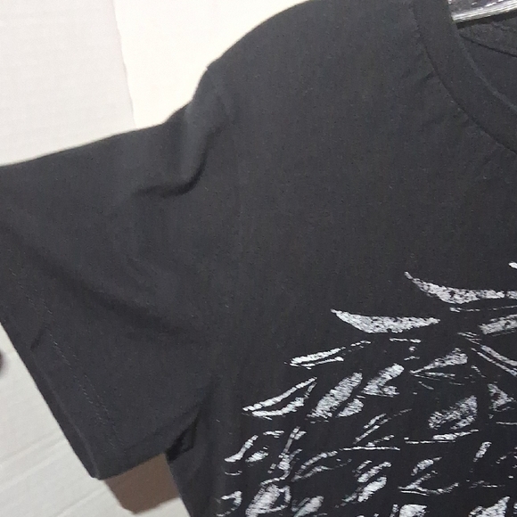 Black Short Sleeve Graphic Tees - Picture 3 of 7